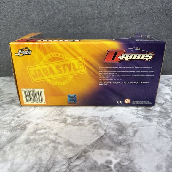 Jada D Rods 1:24 Scale Diecast Car 1947 Ford Coe Black Sliding Bed Truck - Picture 7 of 7